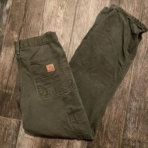 Used 31x32 Carhartt Relaxed Fit Twill Utility Work Pants